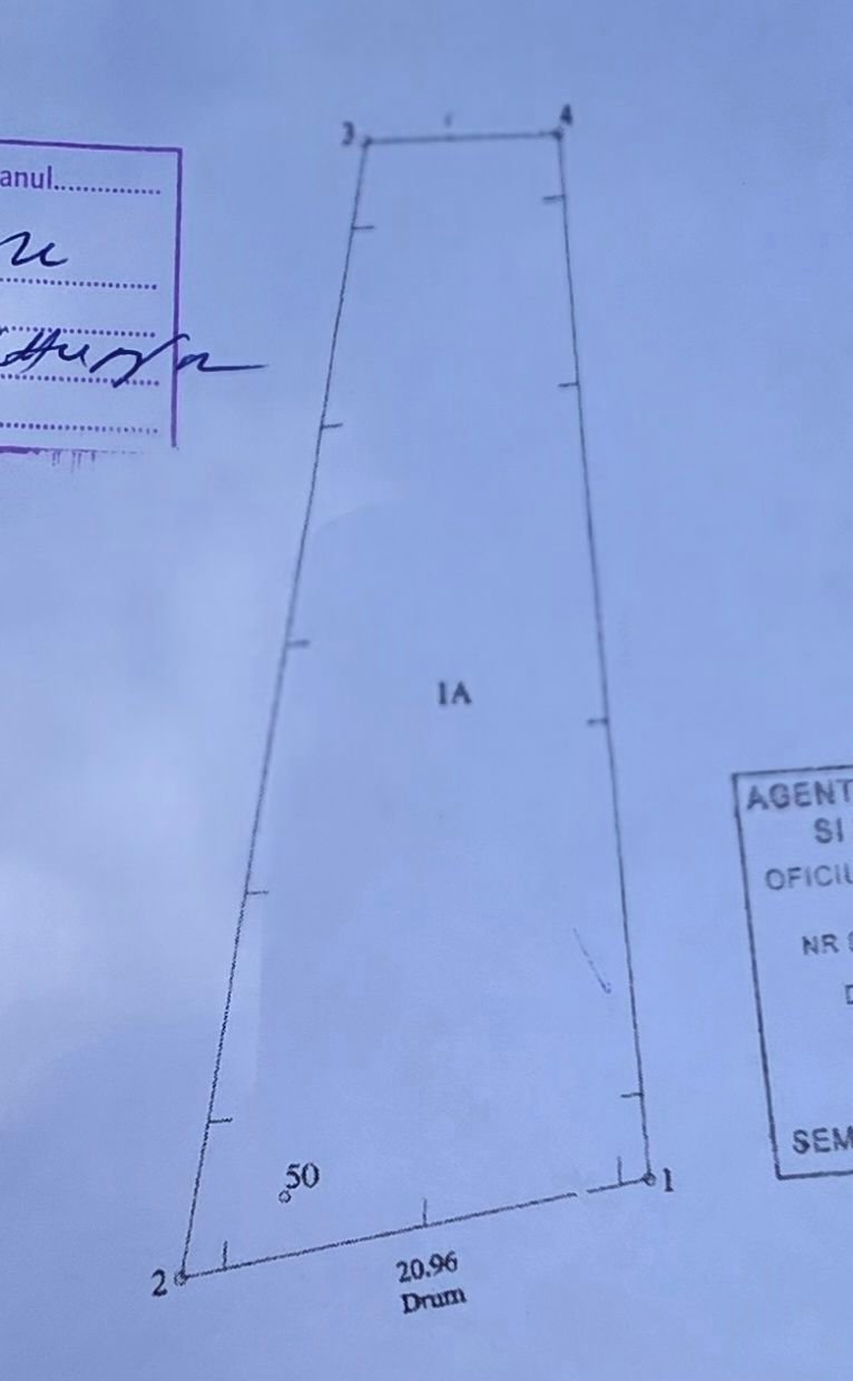 Teren intravilan 738 mp în Livada (BUZAU)